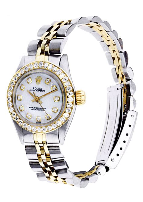 ladies rolex datejust two tone pyramen|Rolex lady Datejust bracelet.